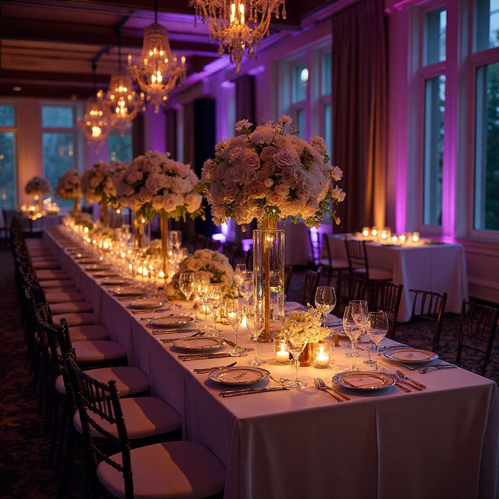 PartyBloom Agency - Elegant Event Setup