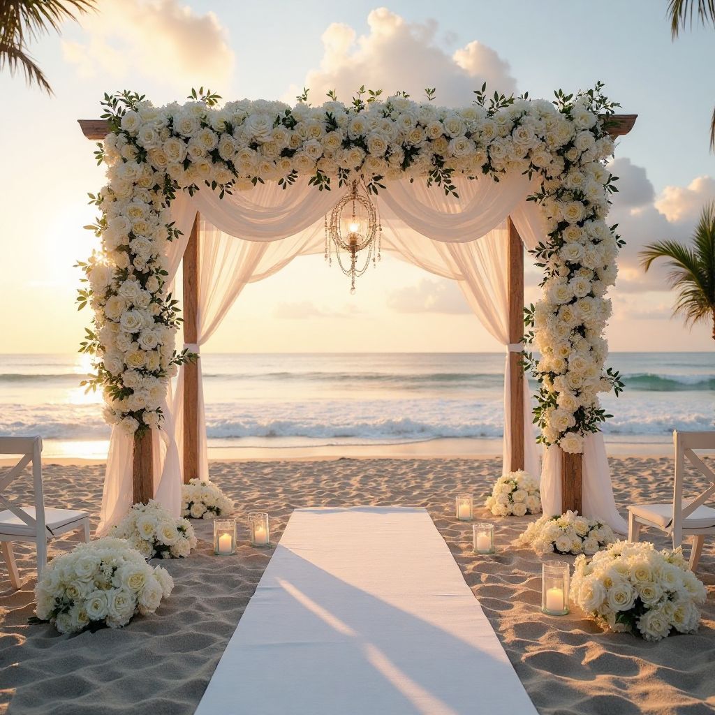 PartyBloom Agency - Luxury Beach Wedding